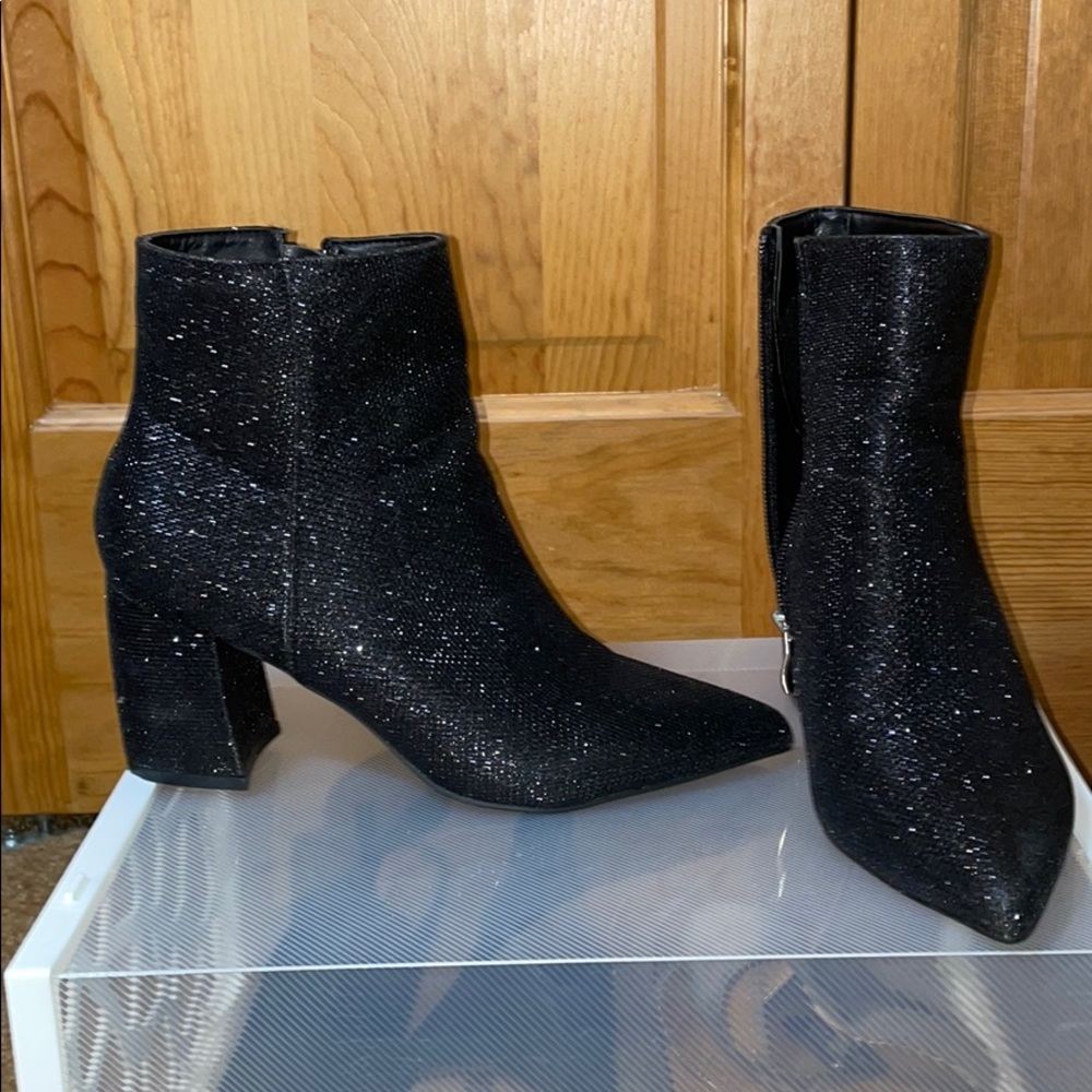 Olivia + Kate Heeled Booties
